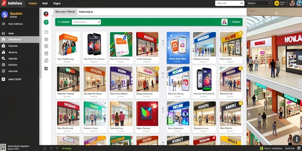 Tampilan antarmuka yang user-friendly dan menarik.