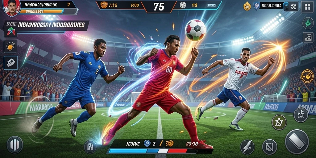 Screenshot menampilkan karakter utama dalam misi pertamanya.