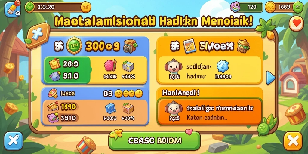 Tampilan antarmuka yang menarik dan modern.