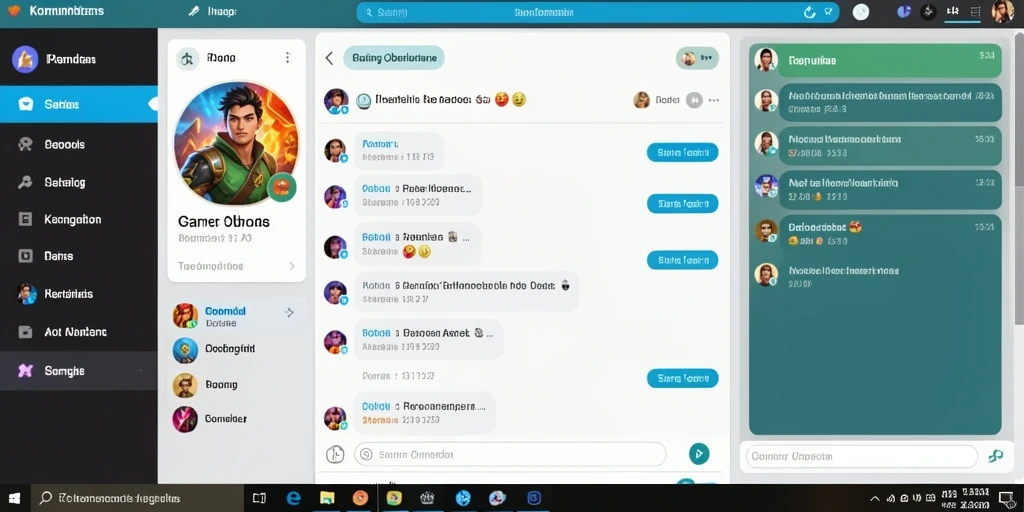 Tampilan menu yang intuitif dan user-friendly.