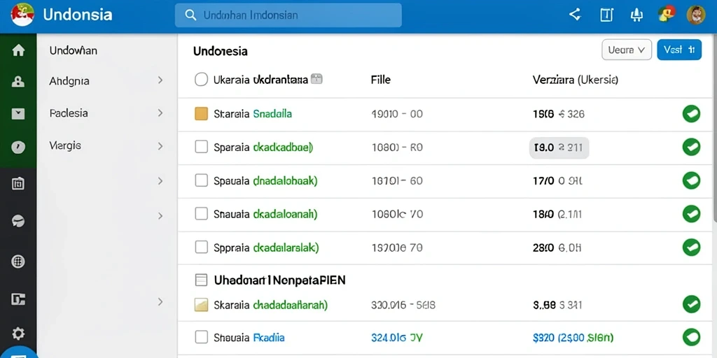 Screenshot menampilkan antarmuka pengguna yang bersih dan mudah dinavigasi.