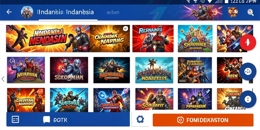 Tampilan awal permainan yang menarik.