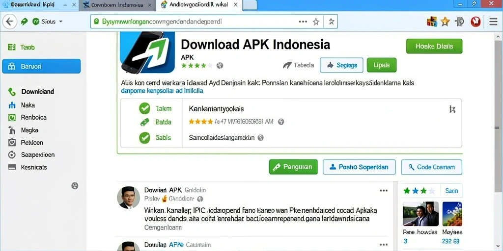 Screenshot menunjukkan antarmuka yang menarik dan user-friendly.