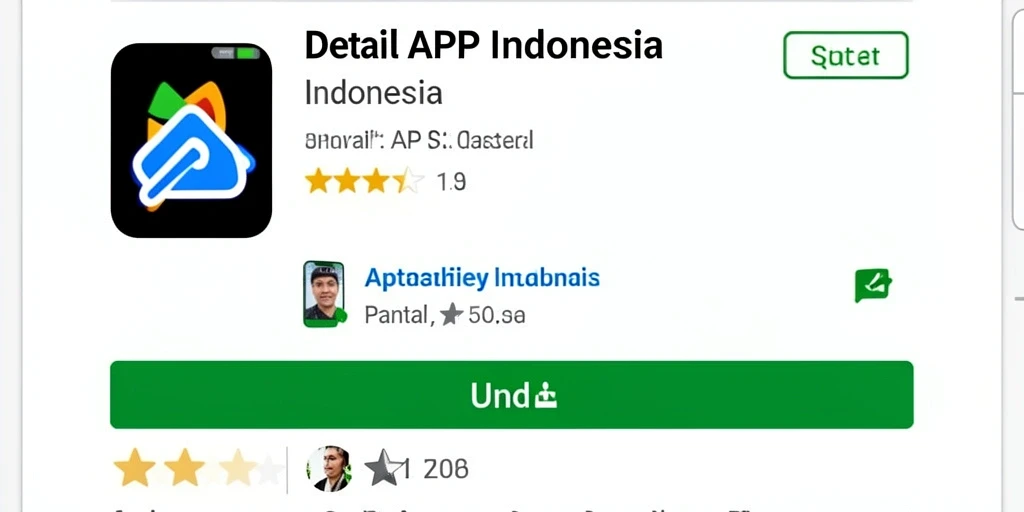 Screenshot aplikasi menunjukkan antarmuka yang menarik.